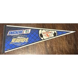Colorado Rapids Pennant 30" MLS Soccer Felt Banner Snickers‎ Safeway Signed